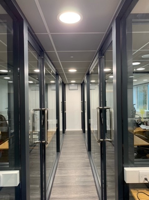 Aluminium Glass Pods for COVID secure workplaces