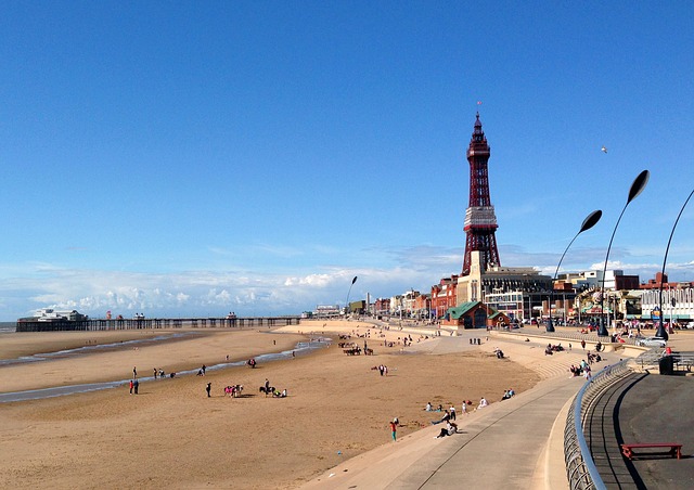 Blackpool tower sunny day