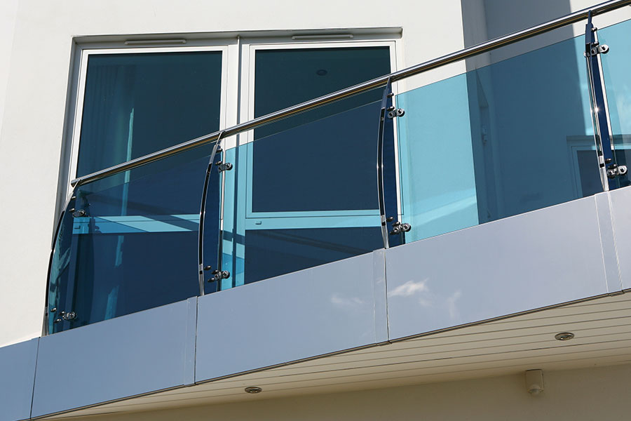 Glass Balustrade Tinted
