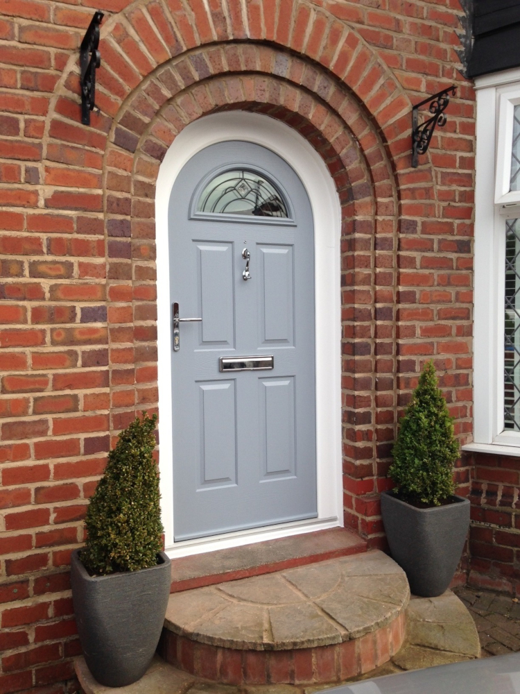 Solidor door in French grey