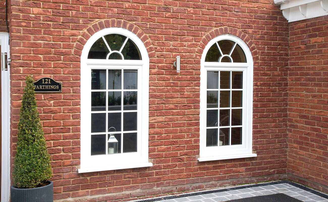 White upvc tilt and turn windows Lancashire