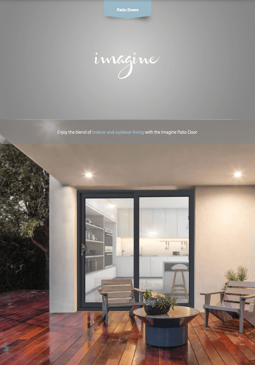 Imagine Patio Door Brochure