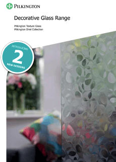 pilkington decorative glass brochure cover