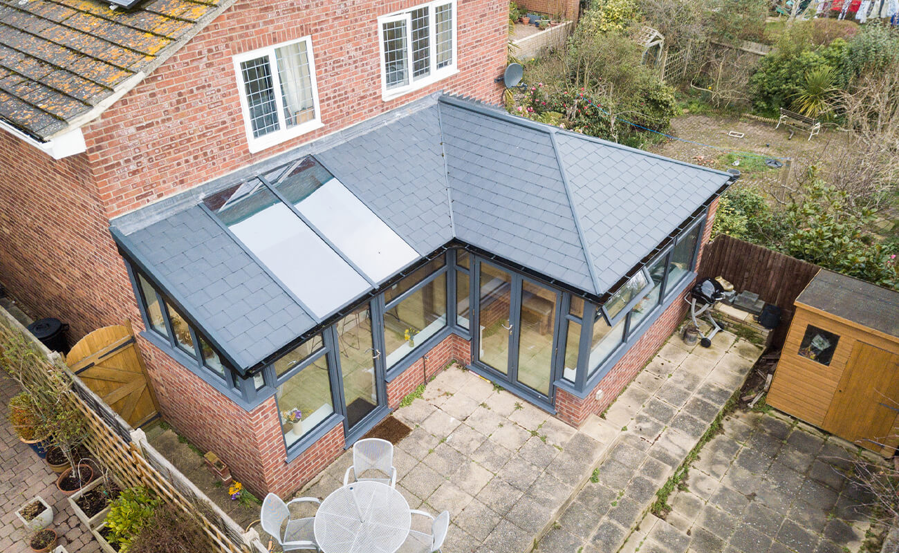 tiled roof extension