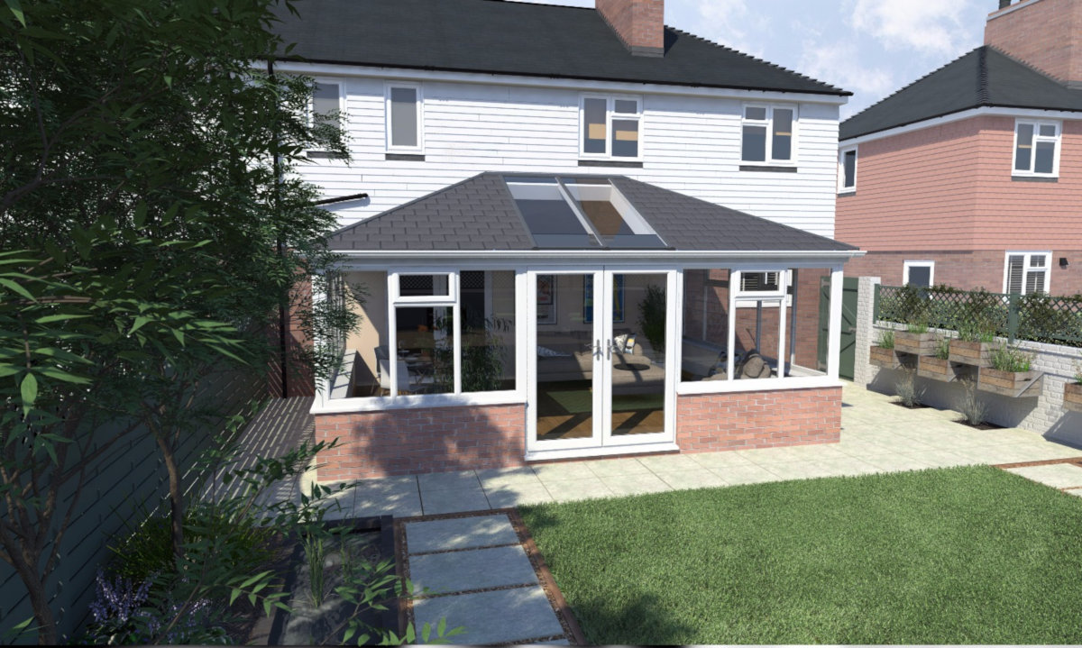 Ultraroof Tiled Roof Conservatory