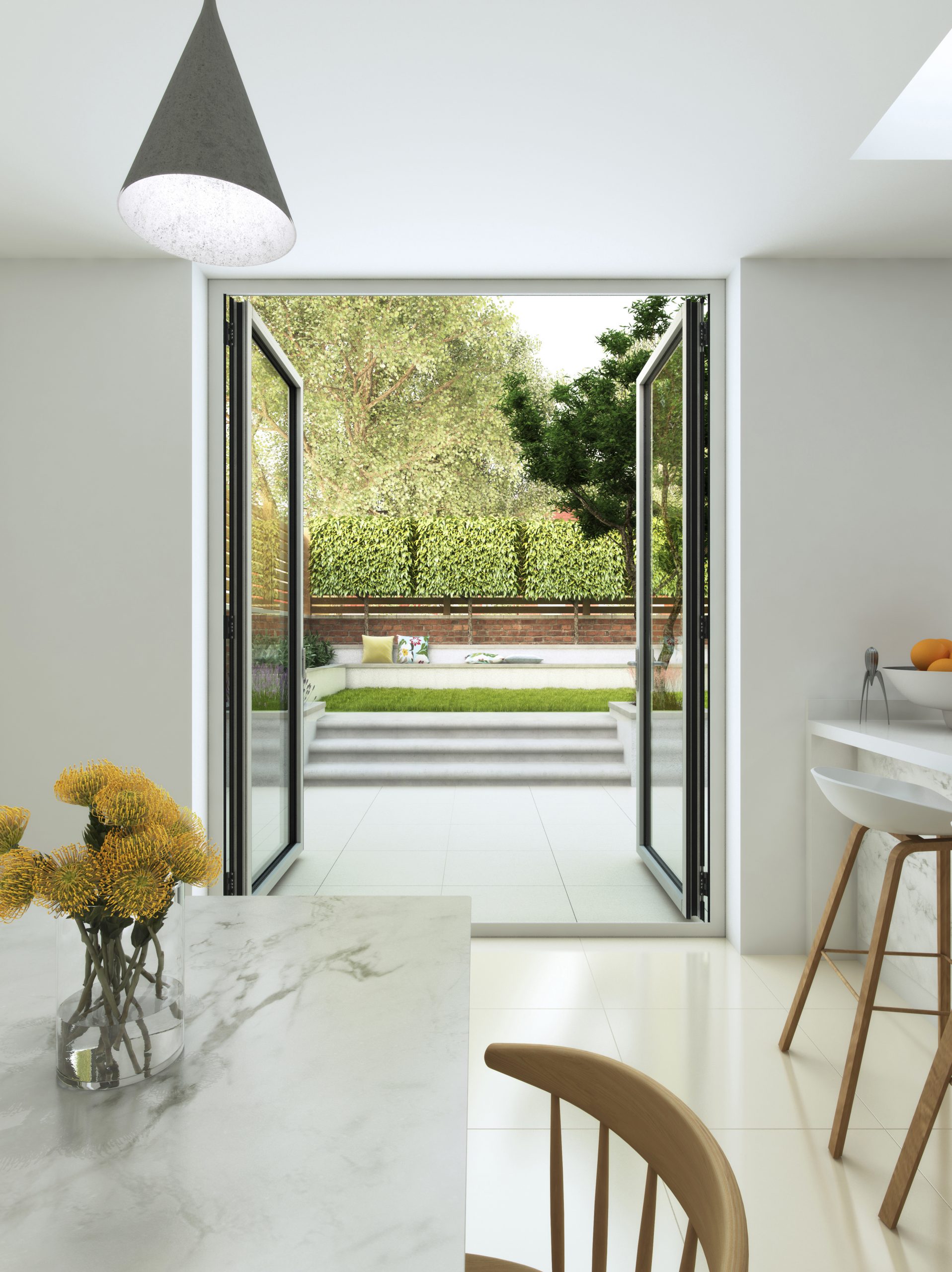 aluminium french doors