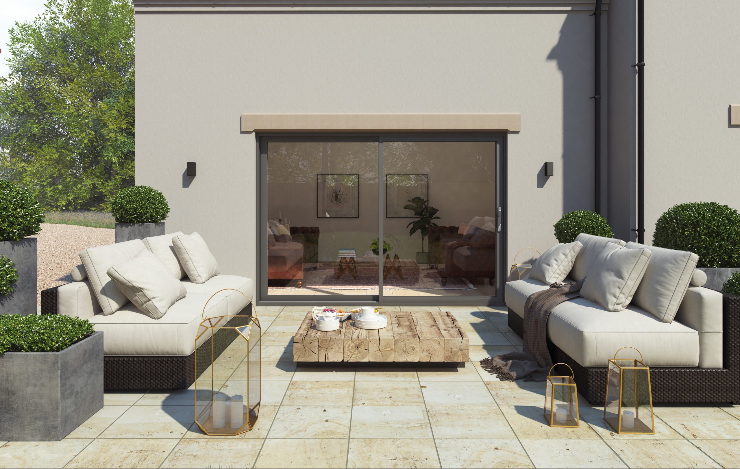 Pure Slide 2 Panel External