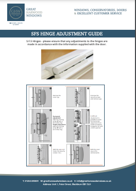 hinge adjustment guide