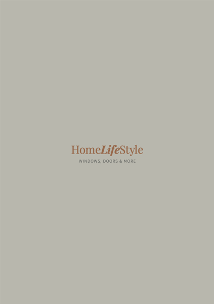 home lifestyle brochure cover