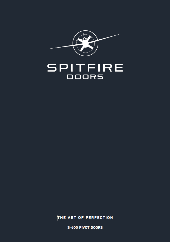 s-600 spitfire doors brochure cover