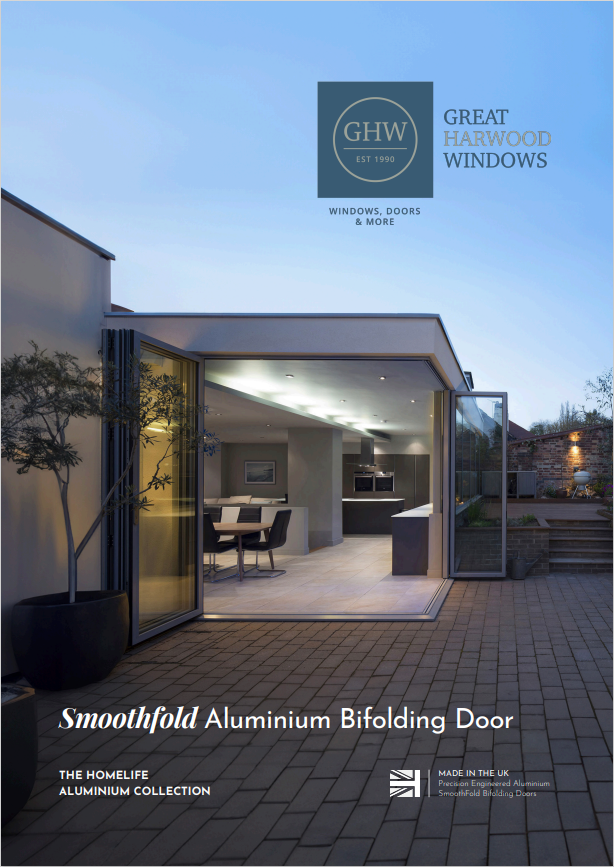 Smoothfold bifold brochure cover