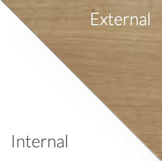 Irish Oak Grain - Smooth White