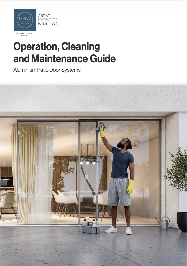 GHW Windows Operations and Maintenance Guide Aluminium Sliding Patio Doors